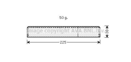 Осушувач, Система кондиціонування повітря - (978532F100, 978023E000) AVA COOLING UVD125