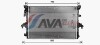 Радиатор охлаждения двигателя VW T6 (15-) MT/AT AVA - ((7E0121253D, 7E0121253E)) AVA COOLING VN2436 (фото 2)