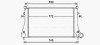 Интеркулер VAG Kodiaq 2,0TSI 16>, Octavia III Superb III 1,8TSI 2,0TSI AVA - ((5Q0145803H, 5Q0145803K, 5Q0145803L, 5Q0145803N, 5Q0145803P)) AVA COOLING VN4403 (фото 1)