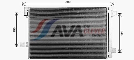 Фото 2 - Автозапчасть AVA COOLING VN5437D