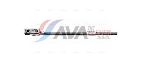 Радіатор кодиціонера - ((7E0820411F, 7E0820411G)) AVA COOLING VN5437D