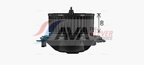 Фото 2 - Вентилятор пічки AVA COOLING VN8432
