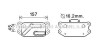 Масляный радиатор, двигательное масло - (30622090) AVA COOLING VO3159 (фото 1)