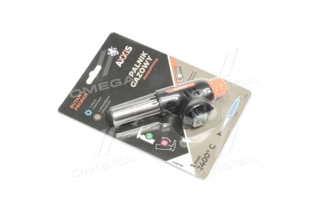 Горелка газовая с пьезоподжигом комбинированная (Польша,) - Axxis AX-017