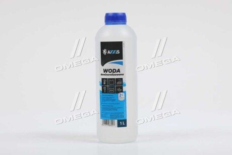 Вода дистильована 2-а очищення (тверда каністра 1л) <> - Axxis AX-829