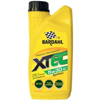 Моторна олива Xtec RC 5W-30, 1 л - Bardahl 33021