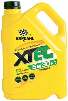 Моторна олива Xtec RC 5W-30, 5 л - Bardahl 33023