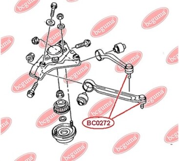 Фото 2 - Рычаг BC GUMA BC0272