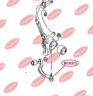 Фото 2 - Ричаг BC GUMA BC0273