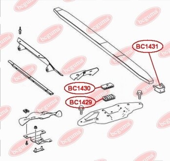 Фото 2 - Ресора BC GUMA BC1429