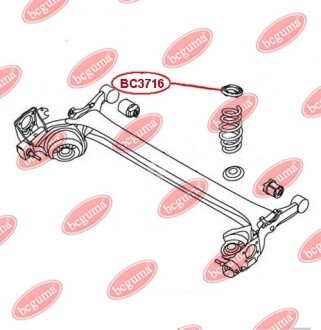 Фото 2 - Автозапчасть BC GUMA BC3716