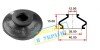 Пильовик поперечної рульової тяги BMW E39, E38 - (32211096059, 32211096057, 32211091913) BELGUM PARTS BG0124 (фото 1)