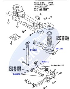 Сайлентблок рычага - BELGUM PARTS BG1138