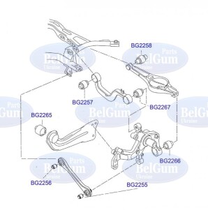 Фото 6 - Ричаг BELGUM PARTS BG2258
