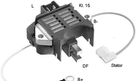 Регулятор генератора - BERU GER016