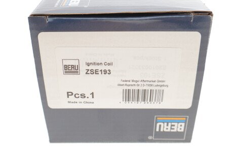 Фото 4 - Катушка зажигания BERU ZSE193