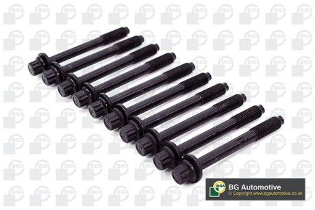 Болти головки блоку Grandis 04-11/Lancer 98-13/Outlander 01-07 2.0-2.4 (10 шт.) - BGA BK4332