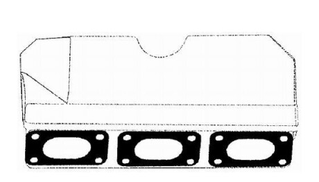 Прокладка випускного колектора BMW 3/5/7 2.0-3.0 98-10 - BGA MG0585