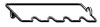 Прокладка кришки клапанів MB (W123/W124)/T1/T2 2.0-2.3 68-, M102 - (1020160421, 1020161121, A850X6584CKA) BGA RC6390 (фото 1)