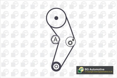 Фото 2 - Комплект ременя ГРМ BGA TB2203K