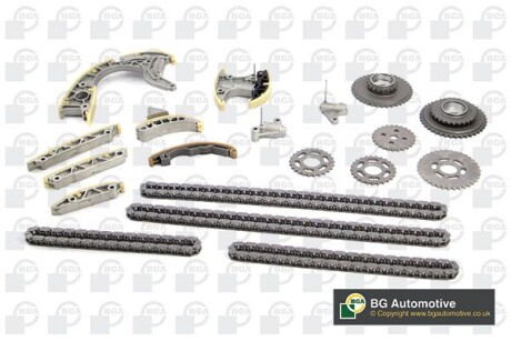 Комплект цепи грм vw touareg 3.0 (2967cc) 2004- - BGA TC0191FK