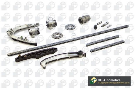 Комплект цепи ГРМ BMW X5(E53)/5(E39) 4.4i (дв. M62 B44) - BGA TC0903FK