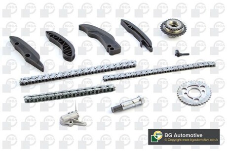 Комплект цепи ГРМ F30/F10/E90/E60 3.0d 03- (дв.N57D30) - BGA TC0960FK
