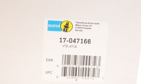 Фото 2 - Стійка амортизатору (амортизатор) BILSTEIN 17-047166 (17047166)