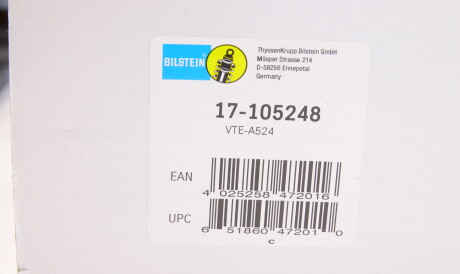 Фото 2 - Стойка амортизатору (амортизатор) BILSTEIN 17-105248 (17105248)