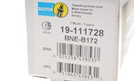 Фото 4 - Стойка амортизатору (амортизатор) BILSTEIN 19-111728 (19111728)