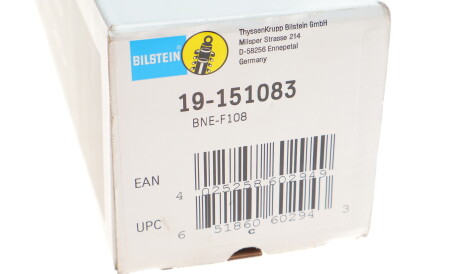 Фото 2 - Стійка амортизатору (амортизатор) BILSTEIN 19-151083 (19151083)