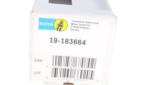 Фото 2 - Стійка амортизатору (амортизатор) BILSTEIN 19-183664 (19183664)