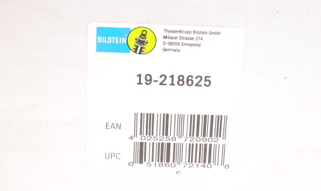 Фото 2 - Стійка амортизатору (амортизатор) BILSTEIN 19-218625 (19218625)