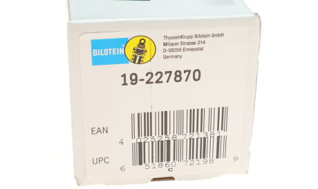 Фото 2 - Стойка амортизатору (амортизатор) BILSTEIN 19-227870 (19227870)