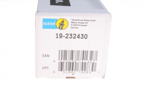 Фото 2 - Стойка амортизатору (амортизатор) BILSTEIN 19-232430 (19232430)