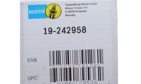 Фото 2 - Стійка амортизатору (амортизатор) BILSTEIN 19-242958 (19242958)
