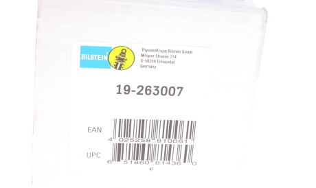 Фото 2 - Стійка амортизатору (амортизатор) BILSTEIN 19-263007 (19263007)