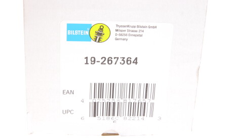 Фото 2 - Стойка амортизатору (амортизатор) BILSTEIN 19-267364 (19267364)