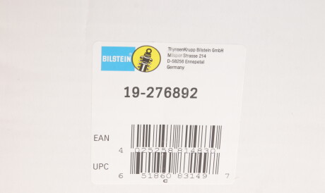 Фото 2 - Стійка амортизатору (амортизатор) BILSTEIN 19-276892 (19276892)