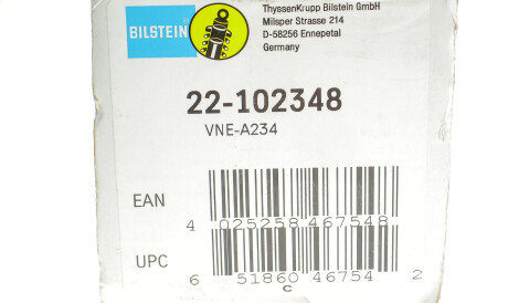 Фото 2 - Стойка амортизатору (амортизатор) BILSTEIN 22-102348 (22102348)