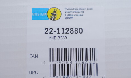 Фото 2 - Стойка амортизатору (амортизатор) BILSTEIN 22-112880 (22112880)