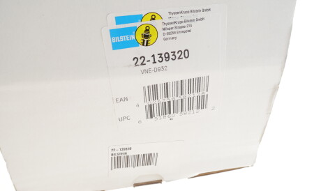 Фото 2 - Стійка амортизатору (амортизатор) BILSTEIN 22-139320 (22139320)