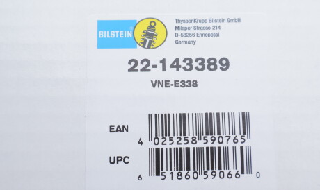 Фото 2 - Стійка амортизатору (амортизатор) BILSTEIN 22-143389 (22143389)
