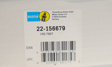 Фото 2 - Стойка амортизатору (амортизатор) BILSTEIN 22-156679 (22156679)