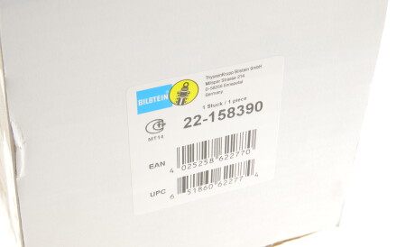 Фото 2 - Стійка амортизатору (амортизатор) BILSTEIN 22-158390 (22158390)