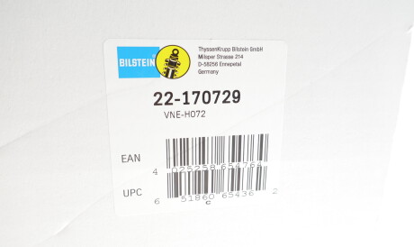 Фото 2 - Стойка амортизатору (амортизатор) BILSTEIN 22-170729 (22170729)