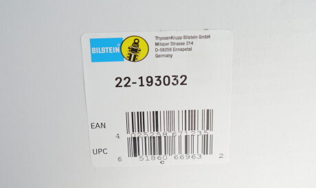 Фото 2 - Стійка амортизатору (амортизатор) BILSTEIN 22-193032 (22193032)