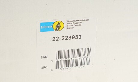 Фото 2 - Стійка амортизатору (амортизатор) BILSTEIN 22-223951 (22223951)