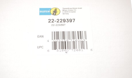 Фото 2 - Стійка амортизатору (амортизатор) BILSTEIN 22-229397 (22229397)