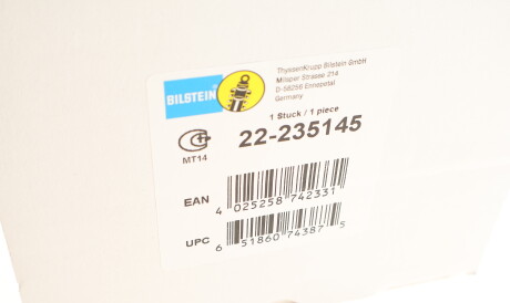 Фото 2 - Стойка амортизатору (амортизатор) BILSTEIN 22-235145 (22235145)